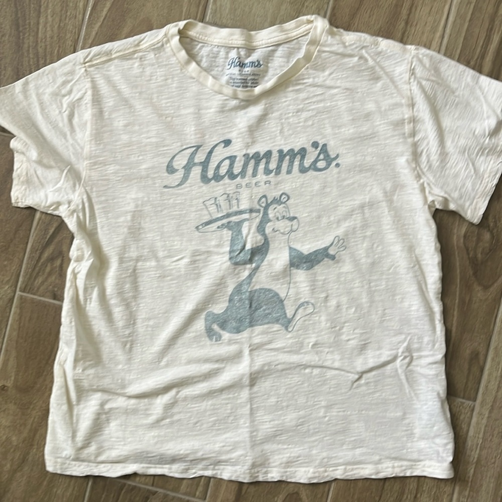 Vintage Logo Short Sleeve Tee - White/Light Blue